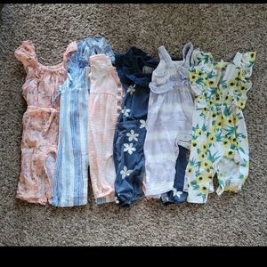 6 piece jumpsuit lot